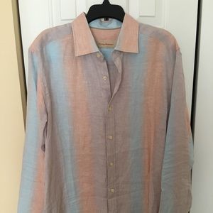 Tommy Bahama linen long sleeve shirt